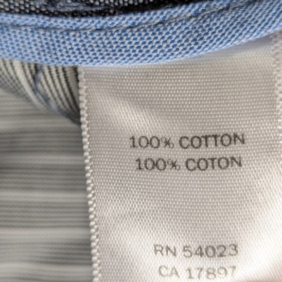 Banana Republic 36x32 Dawson Relaxed Fit Chino Pants Men Black Cotton Egypt - Picture 3 of 4